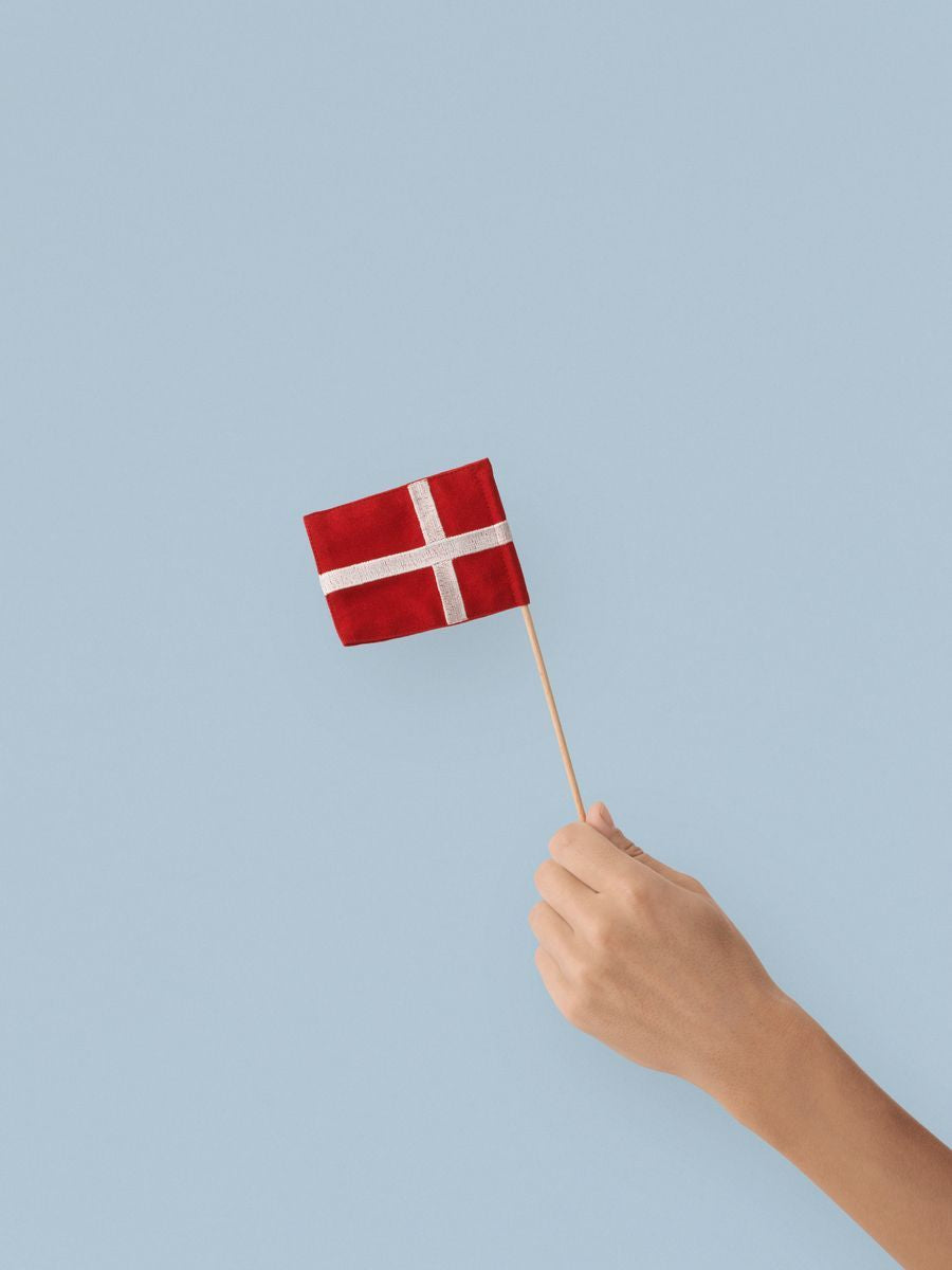 Kay BoJesen części zamienny Flaga tekstylna dla małego standardowego nosiciela (39482) czerwony/biały