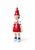 Kay Bojesen Christmas Girl „Lise” ​​H17,5 cm czerwony/niebieski/biały