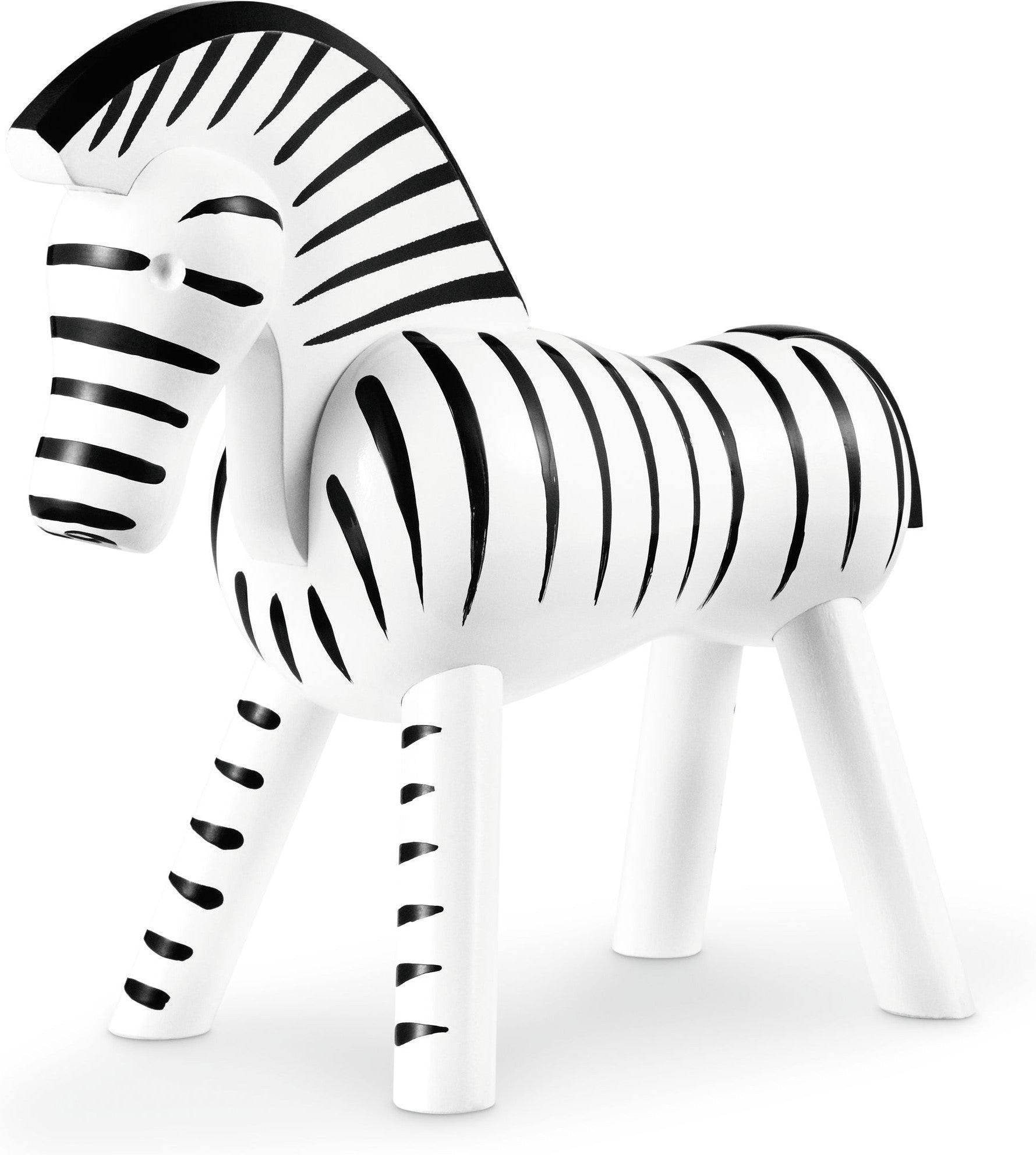 Kay Bojesen Zebra H14 cm czarno -biały