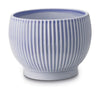 Knabstrup Keramik Flowerpot z kółkami Ø 14,5 cm, lawendowy niebieski