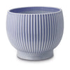 Knabstrup Keramik Flowerpot z kołami Ø 16,5 cm, lawendowy niebieski