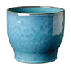 Knobstrup Keramik Flower Pot Ø 16,5 cm, Smoky Blue