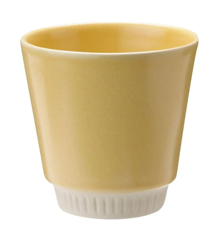 Knabstrup Keramik Colorit Kubek 250 ml, żółty