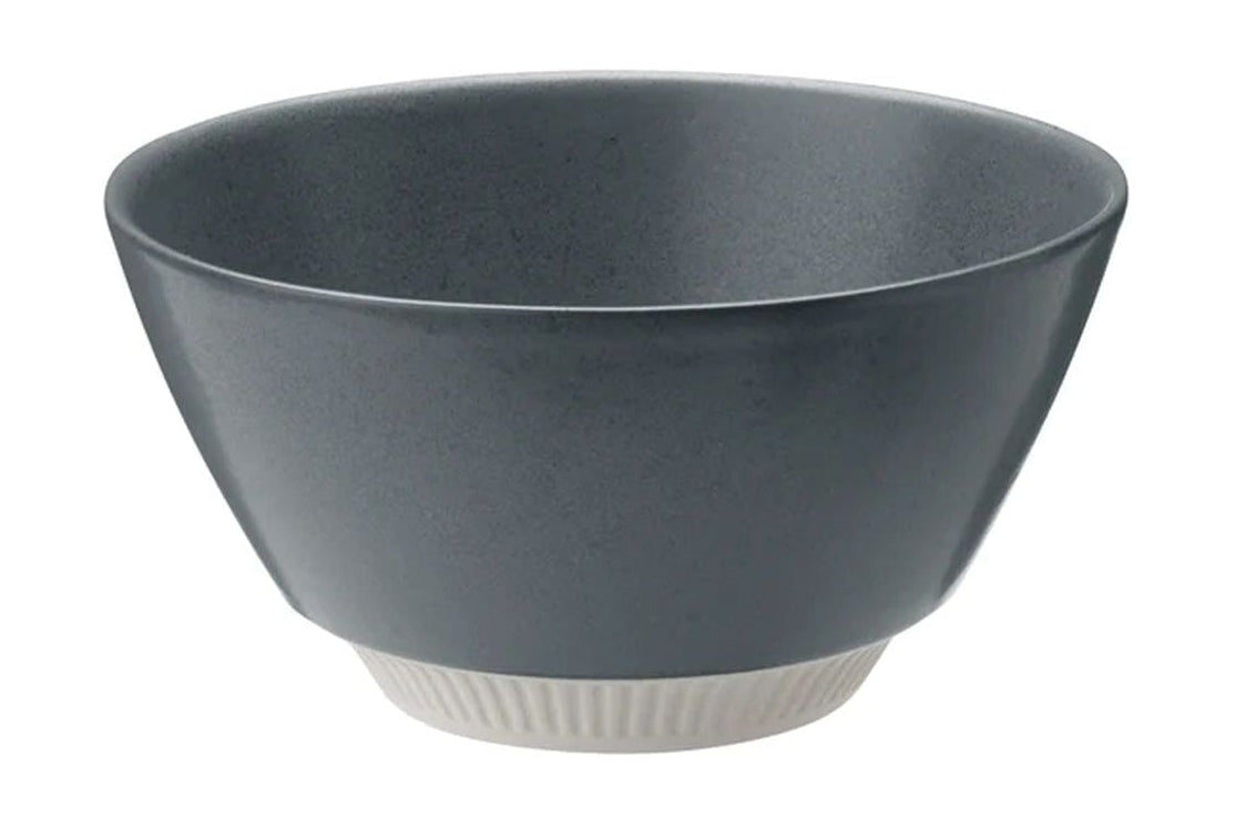 Knabstrup Keramik Colorit Bowl Ø 14 cm, ciemnoszary