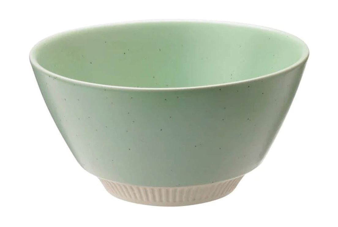 Knabstrup Keramik Colorit Bowl Ø 14 cm, jasnozielony