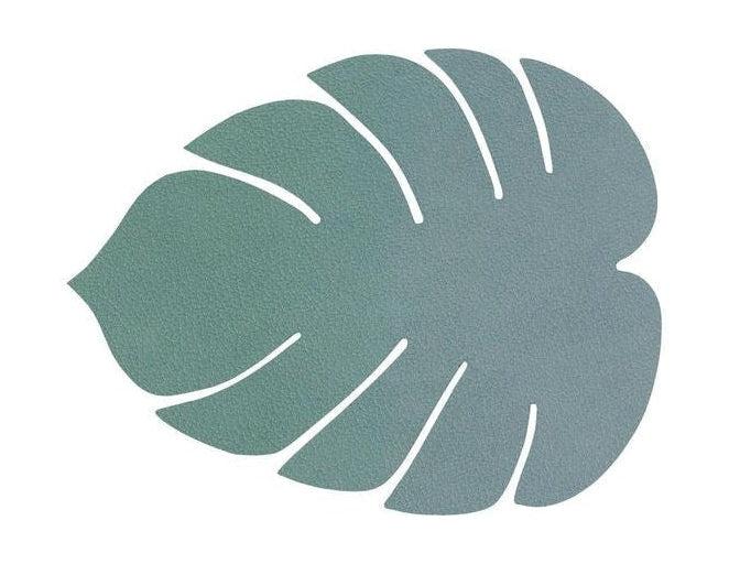 Lind DNA Leaf Glass Coaster Nupo skóra, pastel zielony
