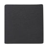 Lind Dna Square Glass Coaster Serene Leather, Anthracite