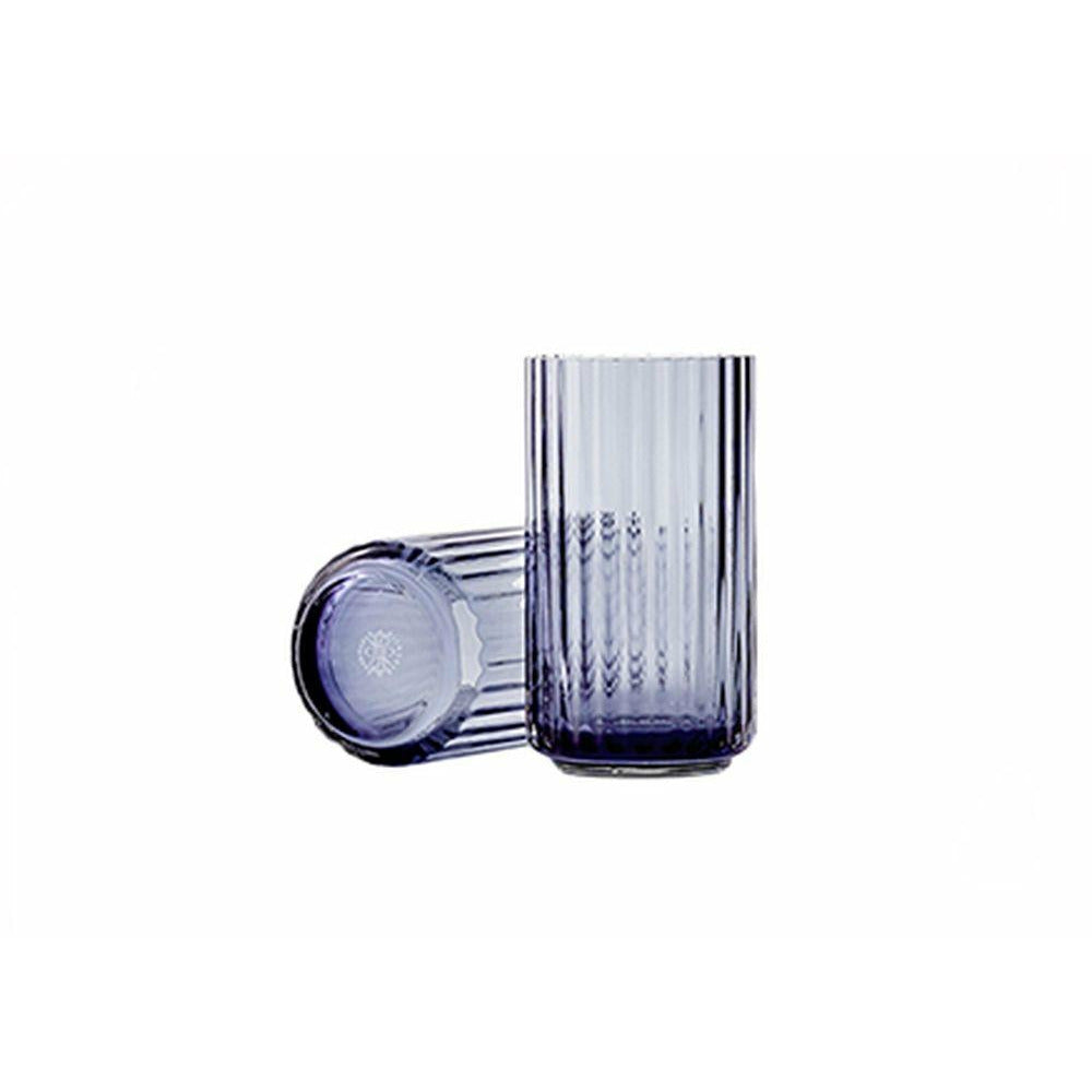 Louis Poulsen Vase Mundgeblasenes Glas H38 Cm, Midnight Blue