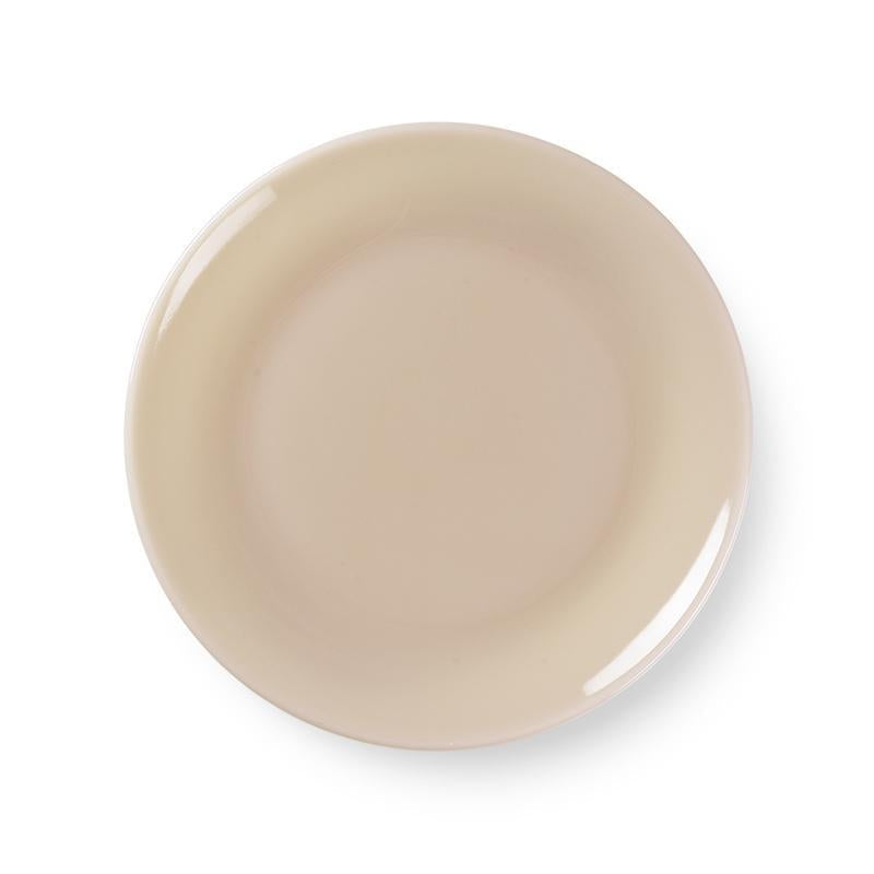 Lucie Kaas Milk Dinner Plate, Almond