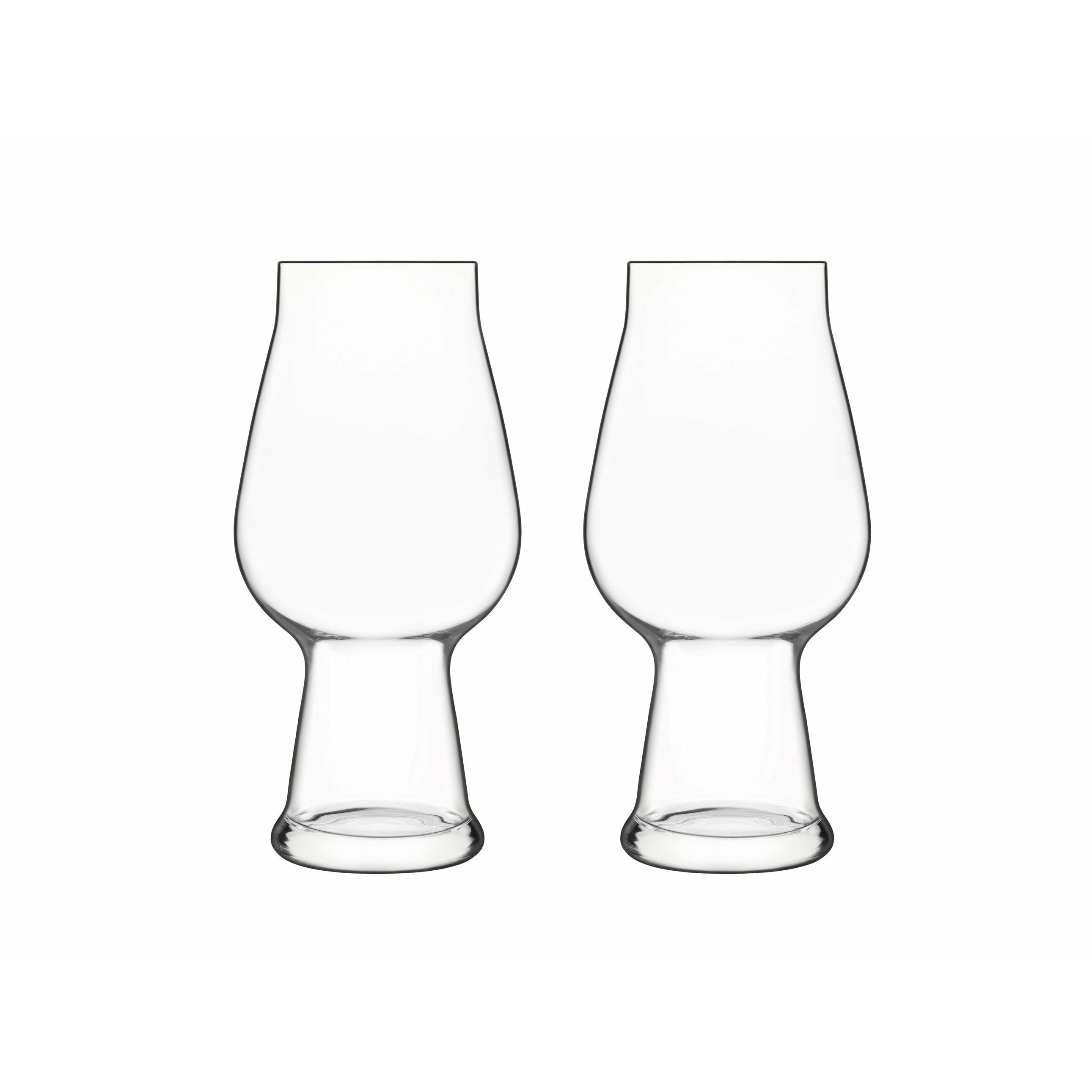 Luigi Bormioli Birrateque Beer Glass IPA/Ale, 2 sztuki