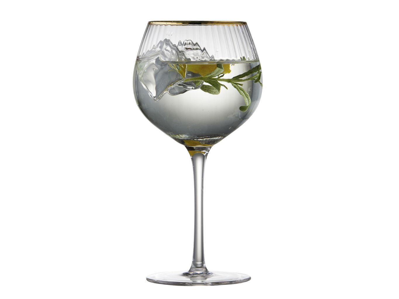Lyngby Glas Palermo Gold Gin & Tonic Glass 65 Cl, 4 szt.