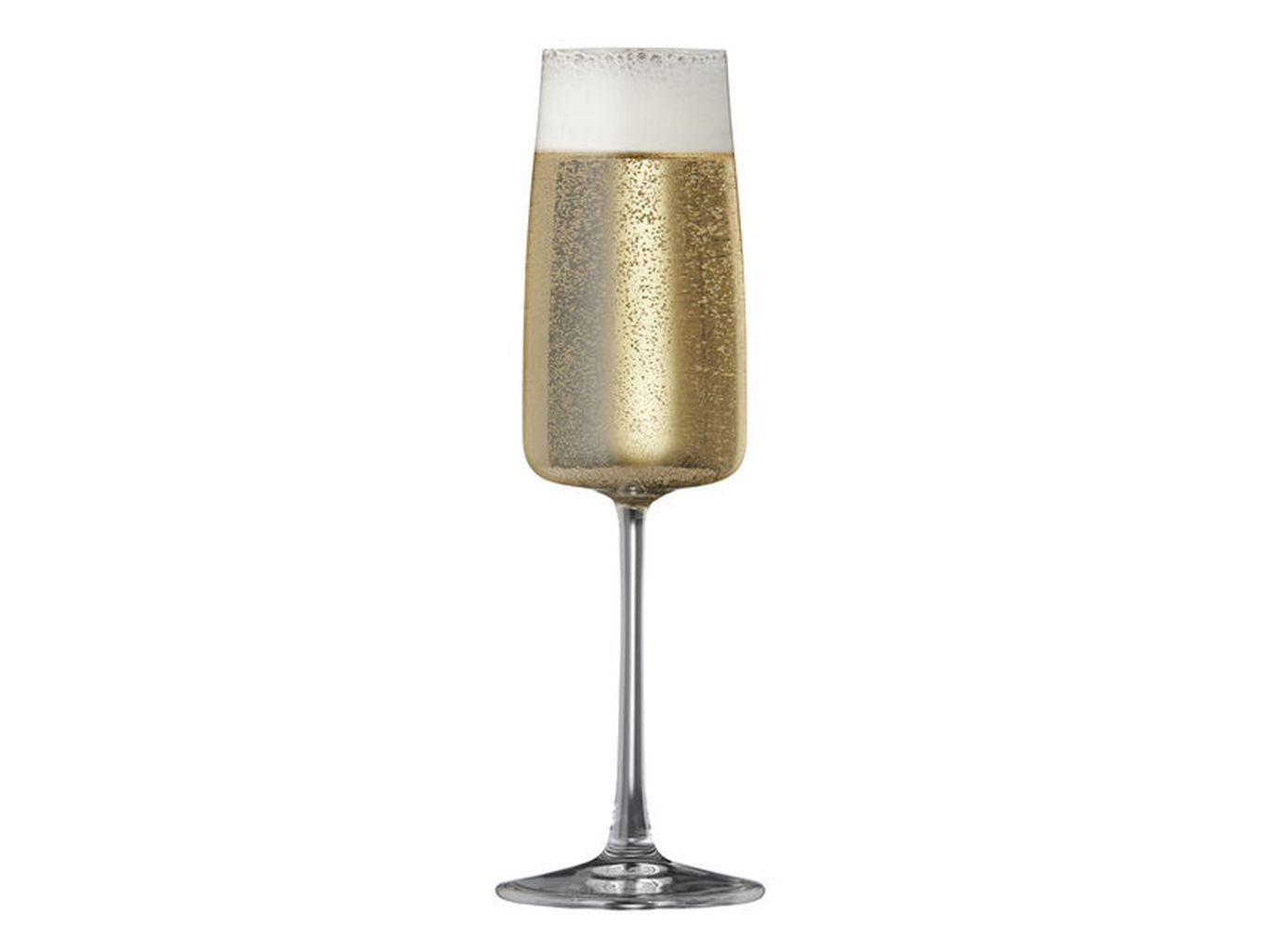 Lyngby Glas Zero Krystal Champagne Glass 30 Cl, 4 szt.