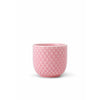 Lyngby Porcelain Rhombe Color Egg Cup Ø5 cm, różowy