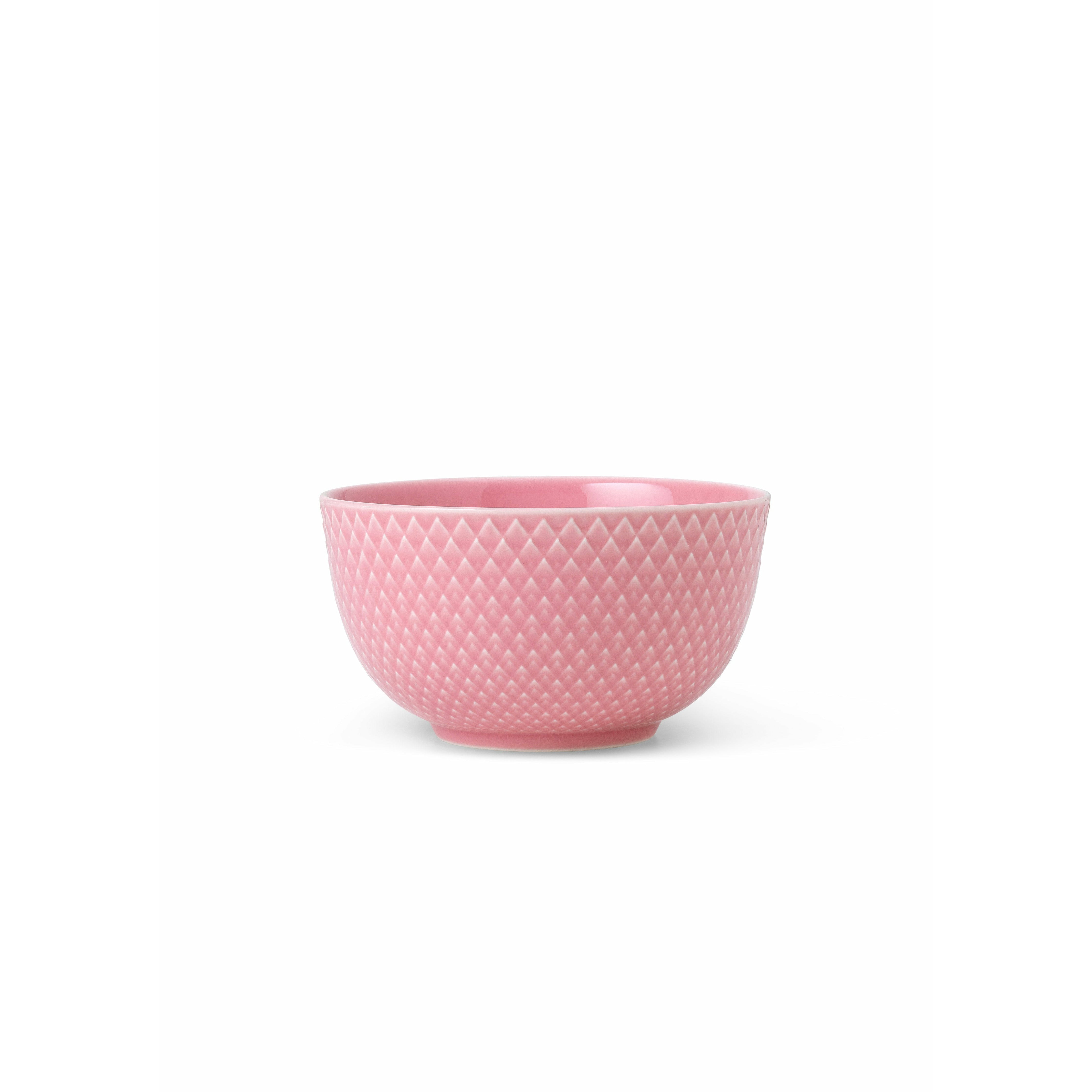 Lyngby Porcelæn Rhombe Color Bowl Ø11, różowy