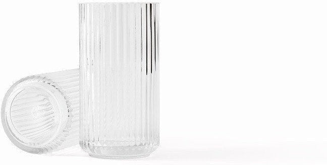 Lyngby wazon przezroczyste szkło, 20 cm