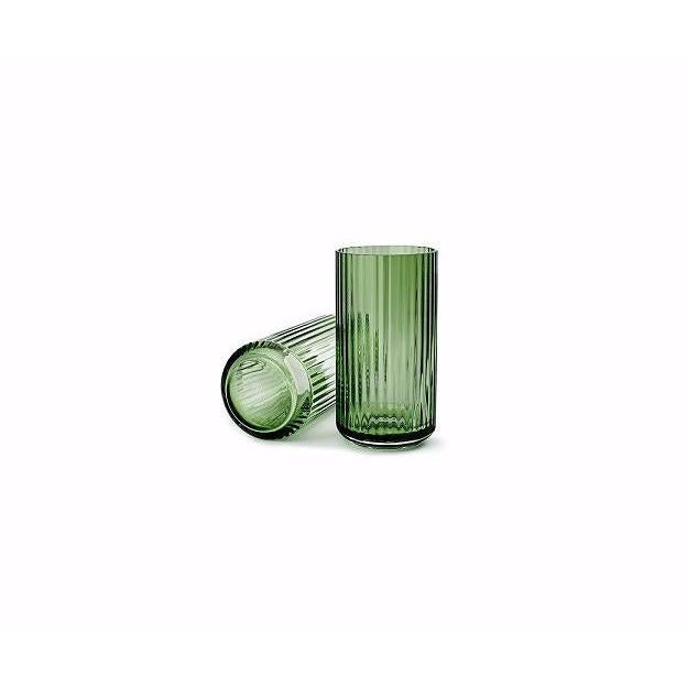 Lyngby Wazon Kopenhagen Green Glass, 20 cm