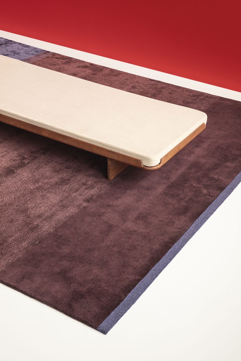 Wykonany ręcznie nabla dywan 200 x 300, zmierzch