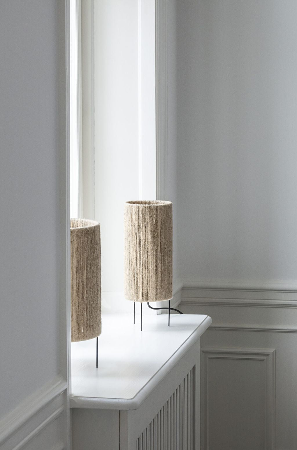 Wykonana ręcznie lampa stołowa Ø15