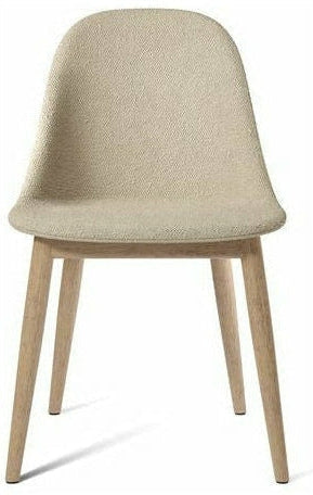 Audo Copenhagen Harbour Side Upholstered Chair Natural Oak, Bouclé 02