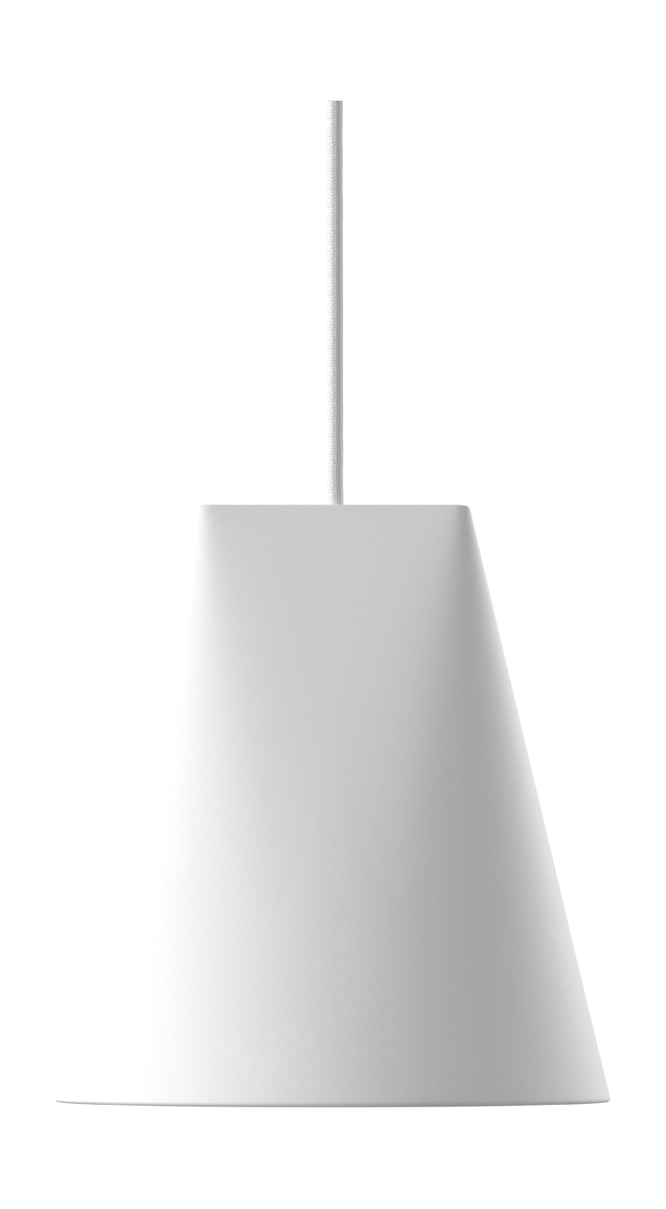 Ceramiczna lampa wiszącego Moe 23 cm, biała