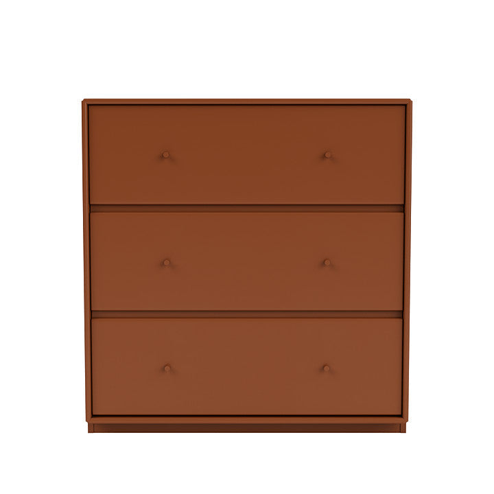 Montana Carry Dresser With 3 Cm Plinth, Hazelnut Brown