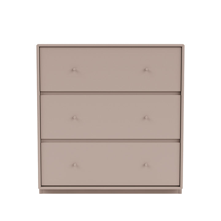 Montana Carry Dresser With 3 Cm Plinth, Mushroom Brown