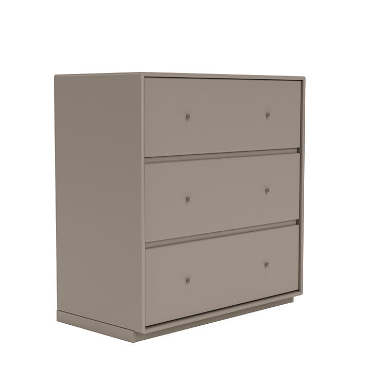 Montana Carry Dresser With 3 Cm Plinth, Truffle Grey