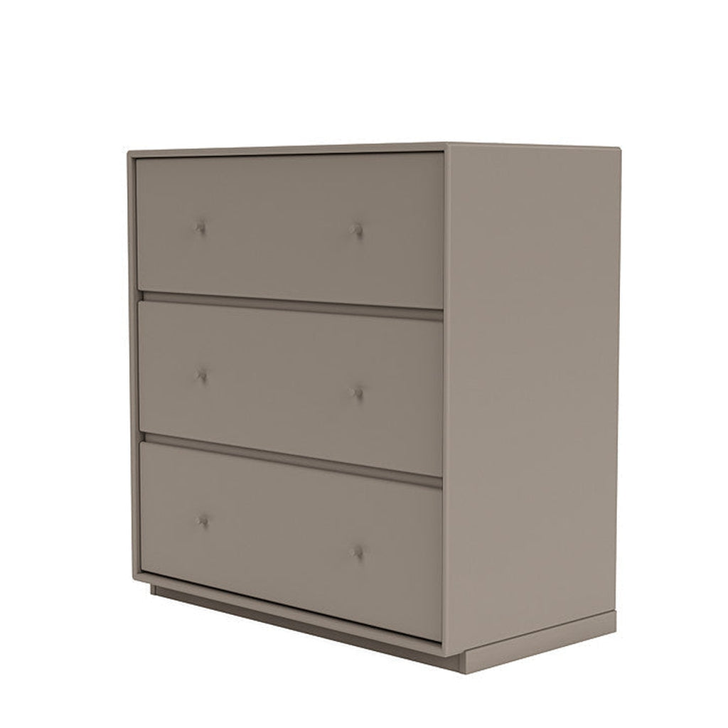 Montana Carry Dresser With 3 Cm Plinth, Truffle Grey
