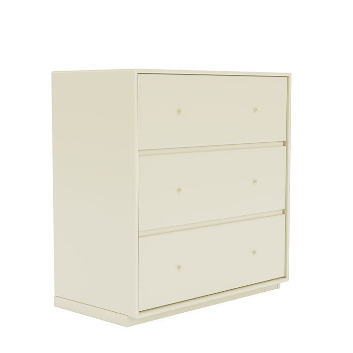 Montana Carry Dresser With 3 Cm Plinth, Vanilla White