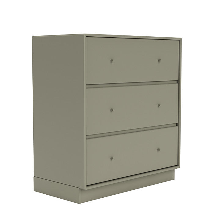 Montana Carry Dresser With 7 Cm Plinth, Fennel Green