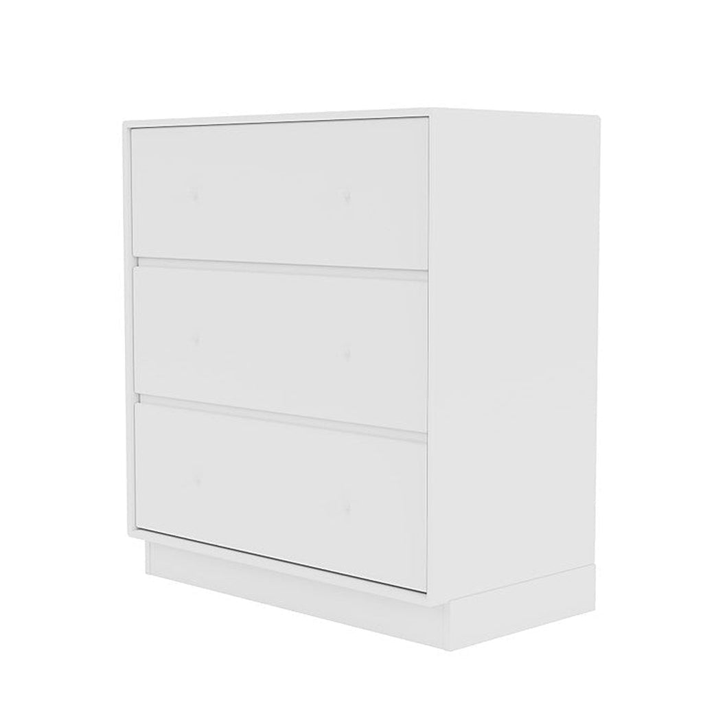 Montana Carry Dresser With 7 Cm Plinth, New White
