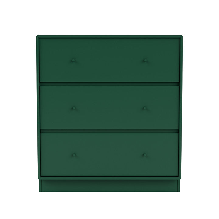 Montana Carry Dresser With 7 Cm Plinth, Pine Green