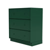 Montana Carry Dresser With 7 Cm Plinth, Pine Green