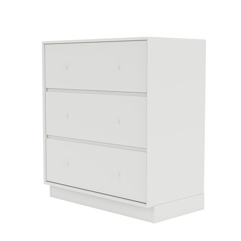 Montana Carry Dresser With 7 Cm Plinth, White