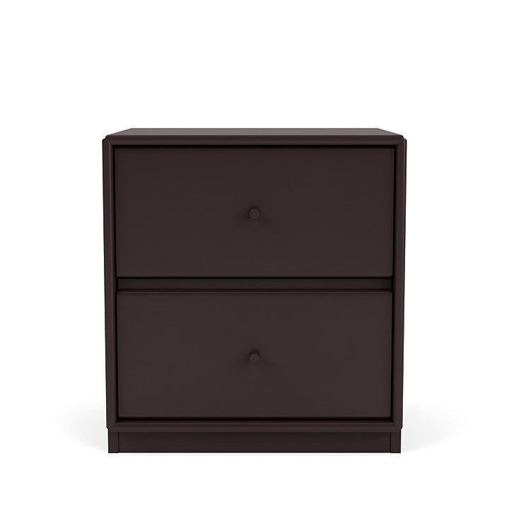 Moduł szuflady dryfu Montana z cokołem 3 cm, Balsamic Brown