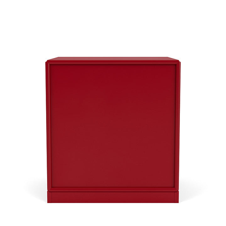 Moduł szuflady dryfu Montana z cokołem 3 cm, czerwony burak
