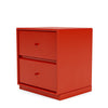 Moduł szuflady dryfu Montana z 3 cm, czerwony