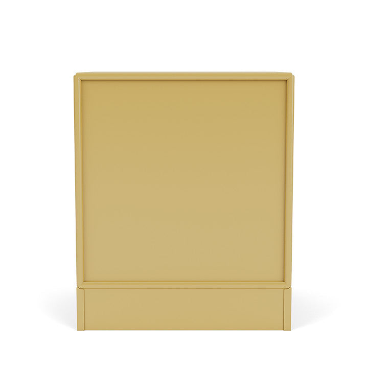 Moduł szuflady dryfu Montana z cokołem 7 cm, kminek żółty