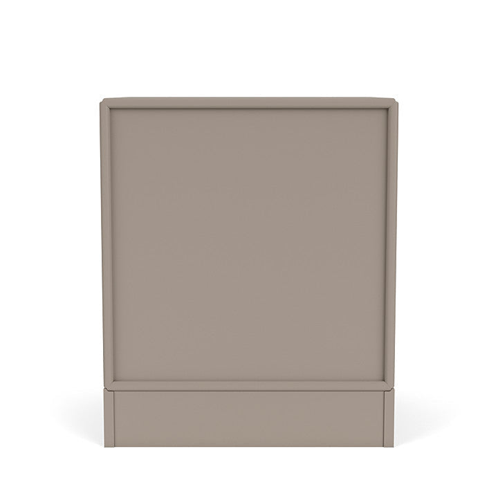 Moduł szuflady dryfu Montana z cokołem 7 cm, truflowy szary