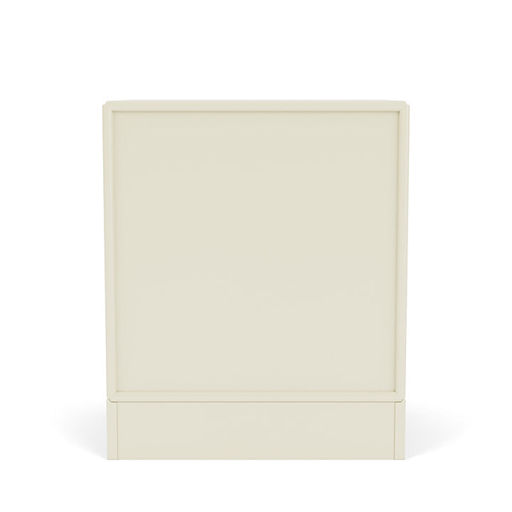 Moduł szuflady dryfu Montana z cokołem 7 cm, waniliowy biały