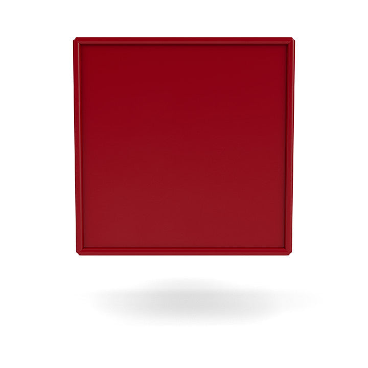 Moduł szuflady dryfu Montana z szyną zawiesinową, czerwono z buraków