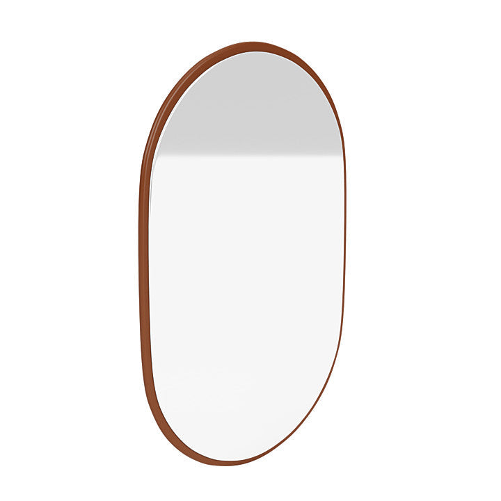 Montana Look Oval Mirror, orzech orzechowy brązowy