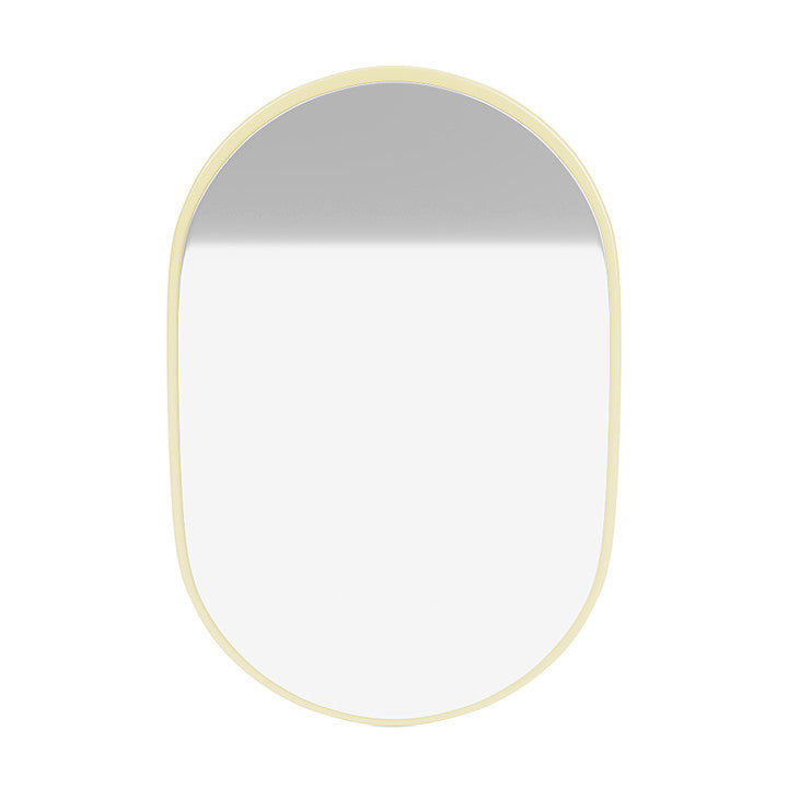 Montana Look Oval Mirror, rumianek żółty