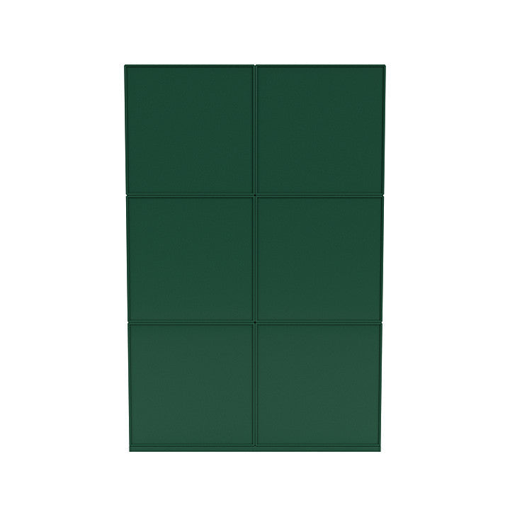 Montana przeczytaj przestronną półkę z regałami z 3 cm, sine zielony