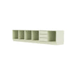 Montana Rest Bench With 7 Cm Plinth, Pomelo Green