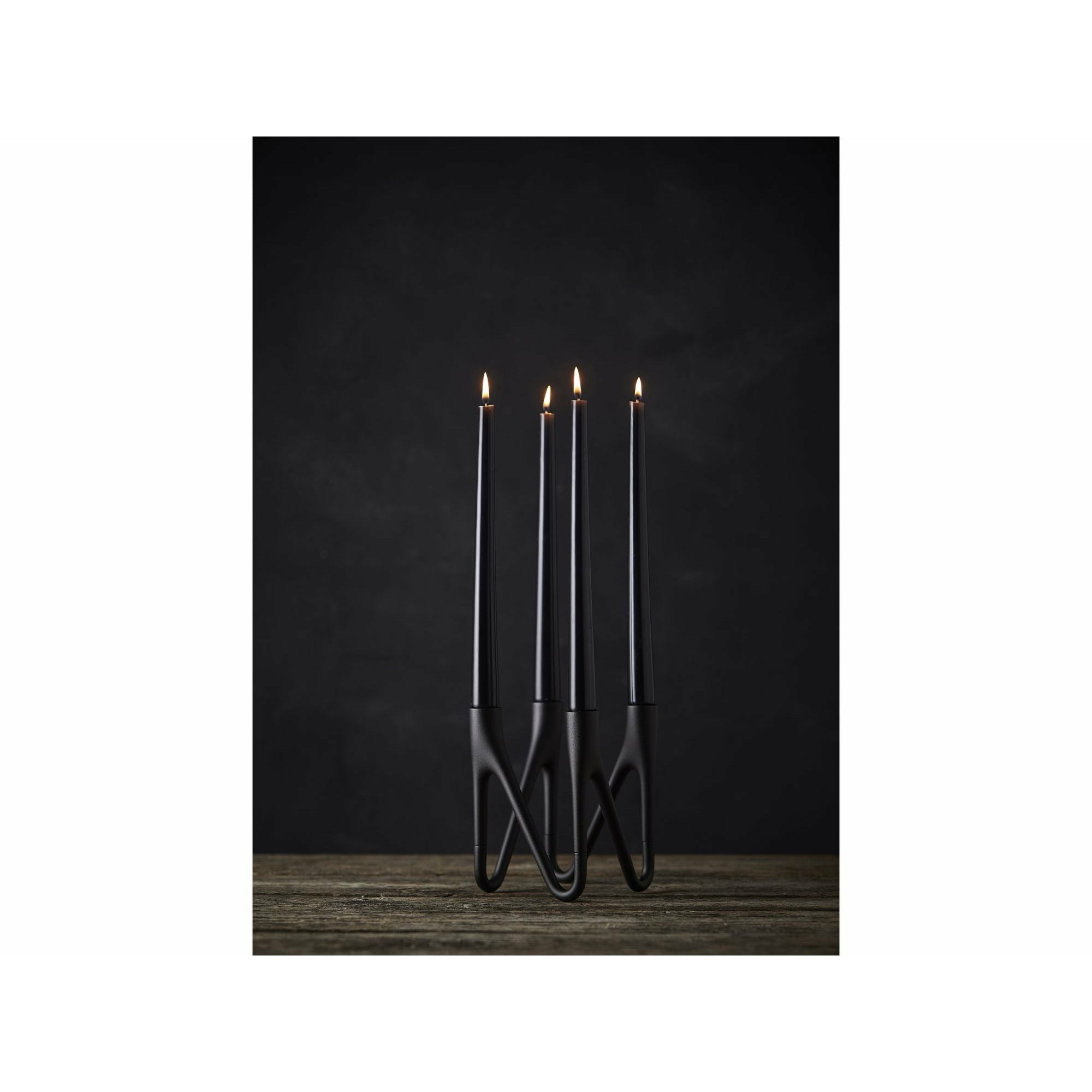 Morsø Roots Candle Holder Black, 4 ramię