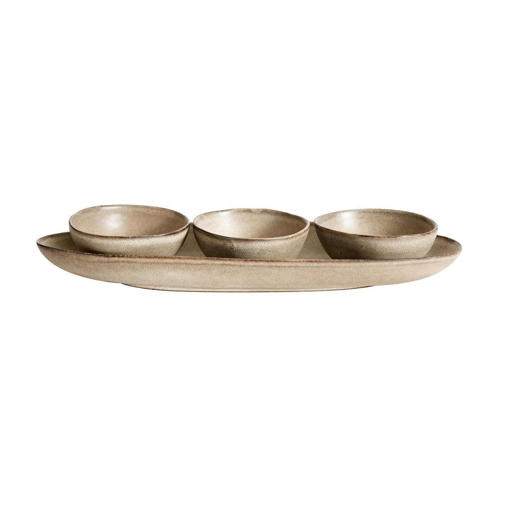 MUUBS MAME Serving Plate Oval Oster, 36,5 cm