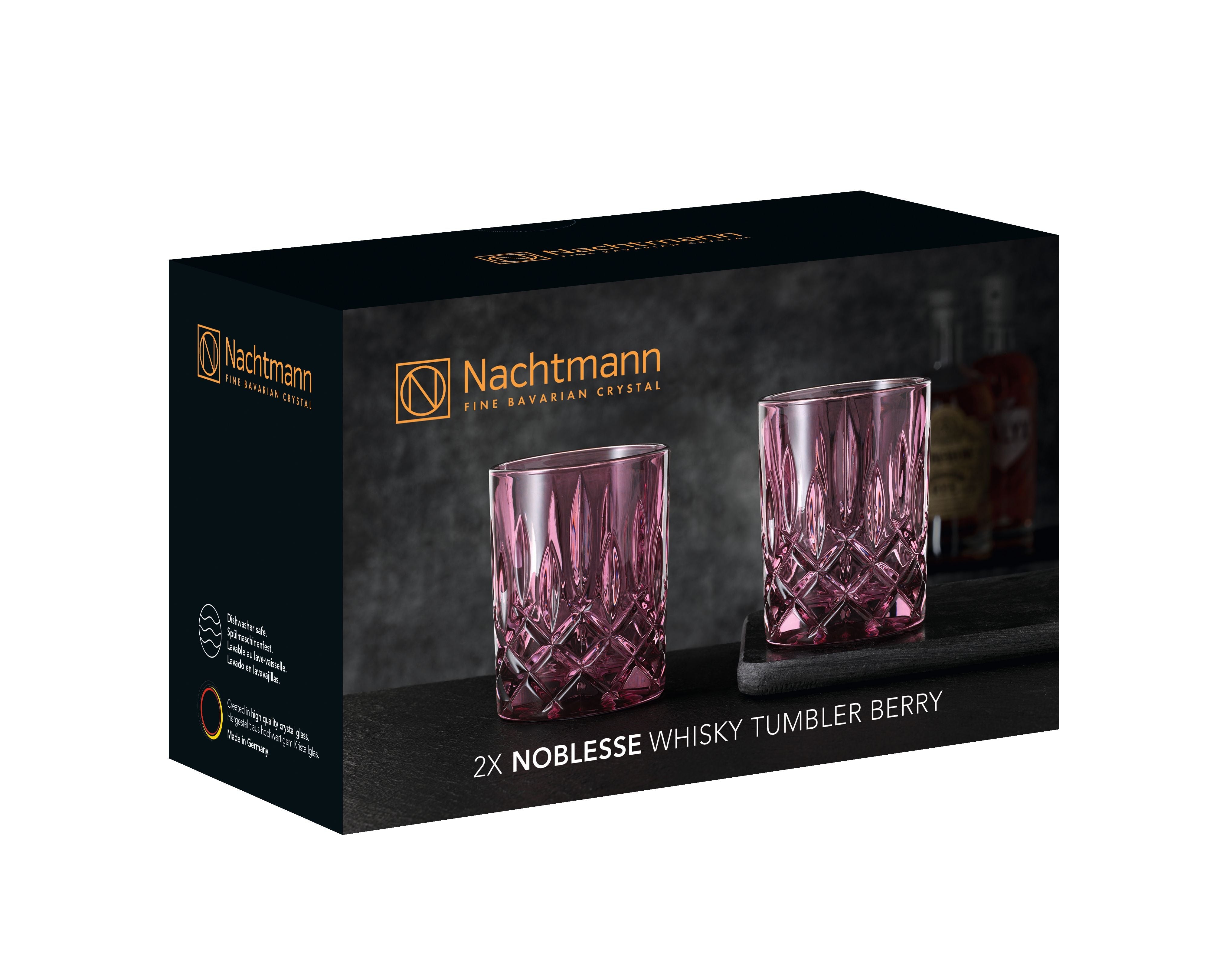 Nachtmann Noblesse Whisky Glass Berry 295 ml, zestaw 2