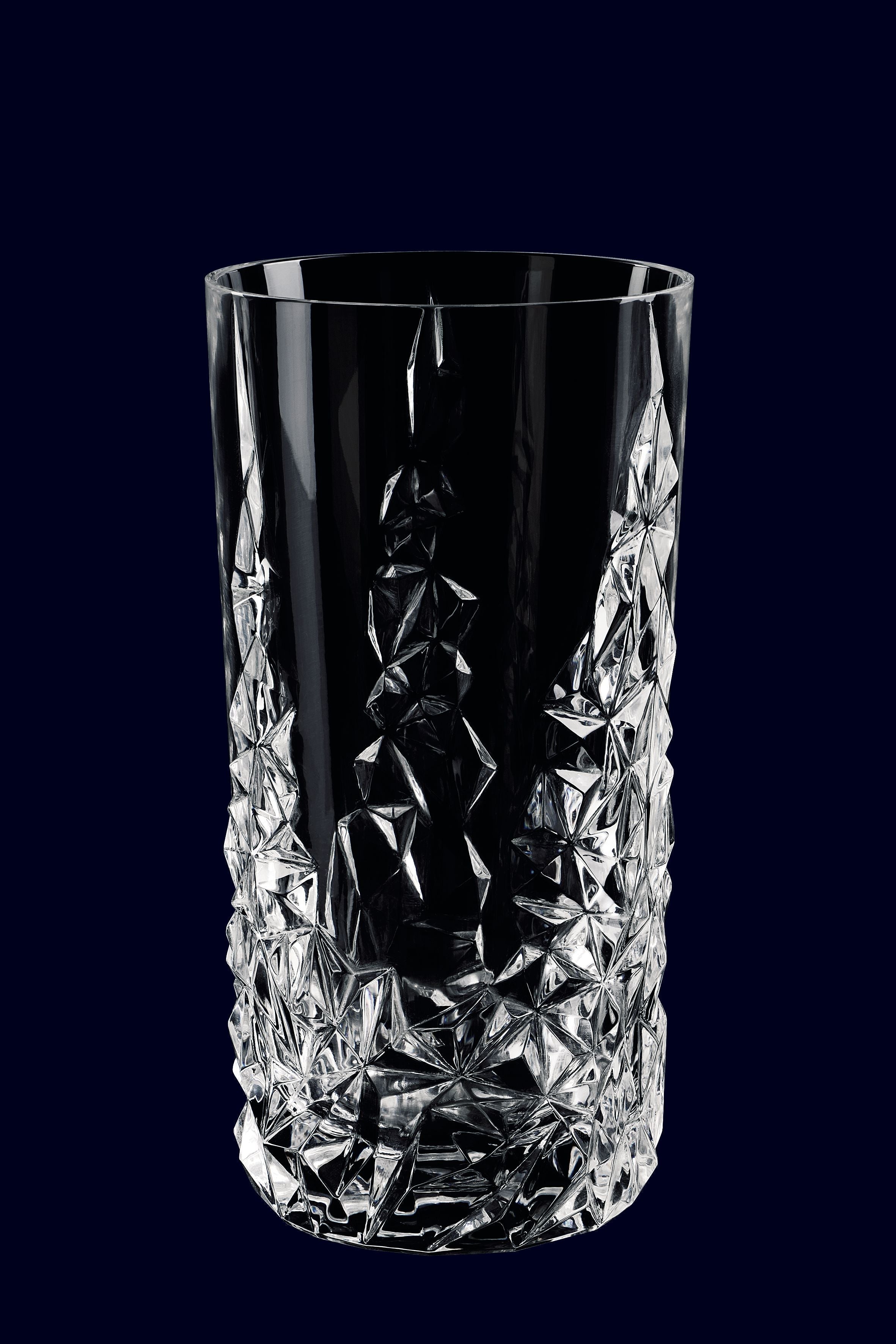 Nachtmann Sculpture Long Drink Glass 420 ml, zestaw 4