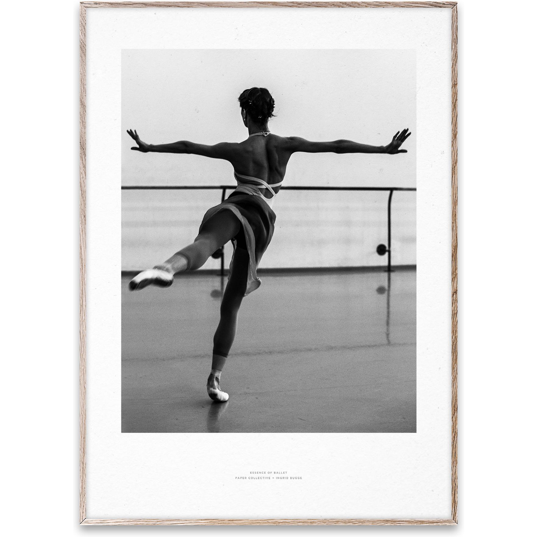 Papierowa esencja baletu 05 plakat, 50x70 cm